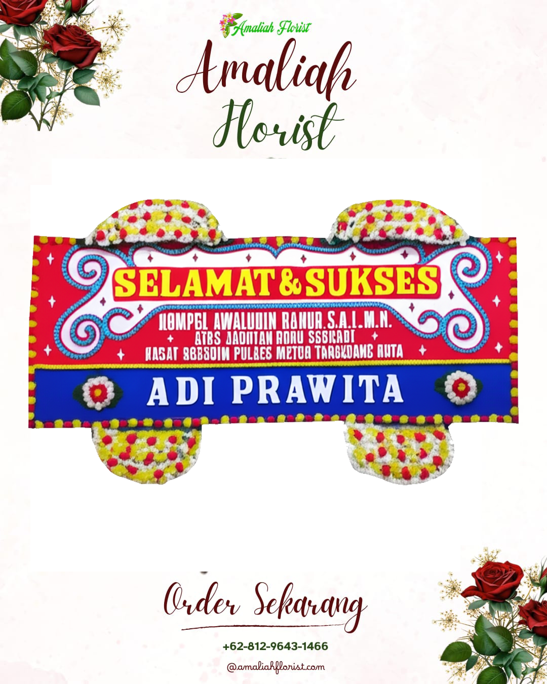 Papan Bunga Ucapan Selamat Cilegon